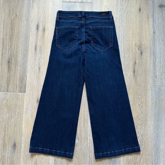 Paige Denim by REVOLVE Monica Lori 1" Hem Harper Wide Leg High Waist - Size 27 - Picture 2 of 15